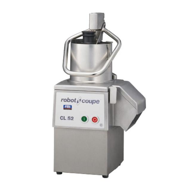 北海道・沖縄・離島配送不可 代引不可 マルチ野菜スライサー 100V コンパクト 卓上型 投入口ワイドタイプ ベジタブルスライサー 病院 福祉施設 学校 業務用 調理器具 ロボ・クープ CL-52E