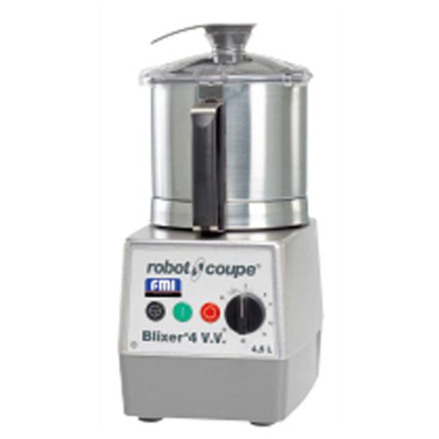 北海道・沖縄・離島配送不可 代引不可 ブリクサー 4.5L 100V コンパクト 無段階変速 ミキサー 滑らかなペースト状を実現 介護食 病院 福祉施設 業務用 調理器具 ロボ・クープ BLIXER-4V.V.Bの通販は