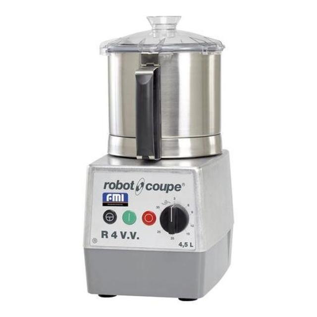 北海道・沖縄・離島配送不可 代引不可 カッターミキサー 4.5L 100V コンパクト 無段階変速 フードプロセッサー シェフの片腕 プロ仕様 業務用 調理器具 キッチン家電 ロボ・クープ R-4V.V.B