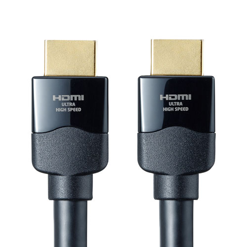 代引不可 HDMIケーブル ウルトラハイスピード 7m ブラック 8K/4K対応 伝送帯域48Gbps HDMI正規認証 3重シールド シールド付ツイストペア サンワサプライ KM-HD20-U70の通販は