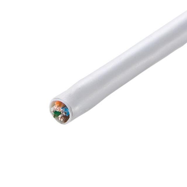 代引不可 自作用 LANケーブル CAT5e UTP単線ケーブルのみ 300m 自作用UTPエンハンスドカテゴリ5単線ケーブル ホワイト サンワサプライ KB-C5L-CB300WN