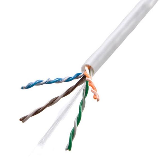 代引不可 自作用 LANケーブル CAT5e UTP単線ケーブルのみ 300m 自作用UTPエンハンスドカテゴリ5単線ケーブル ホワイト サンワサプライ KB-C5L-CB300WN_1