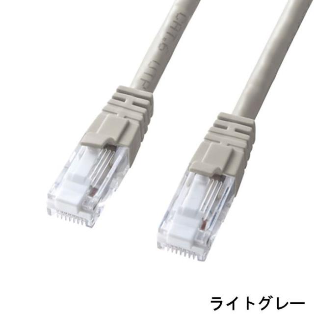 代引不可 LANケーブル CAT6 80m ツメ折れ防止 三重構造コネクタ ギガビットイーサネット完全対応 スタンダードLANケーブル サンワサプライ KB-T6TS-80_4