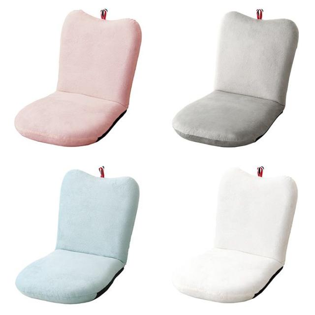 北海道・沖縄・離島配送不可 代引不可 リンゴ座椅子 Chammy 14段階 リクライニング 座椅子 コンパクト 高密度チップウレタン 大人可愛い おしゃれ インテリア ホームテイスト SH-07-OKAPの通販は 5,335円