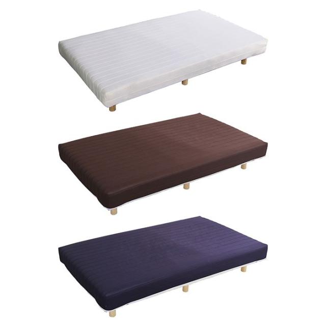 北海道・沖縄・離島配送不可 代引不可 ロールマットレス 脚付 セミシングルサイズ Unite -Raide ほどよい弾力 ボンネルコイルスプリング おしゃれ インテリア 寝具 ホームテイスト LRM-01SSの通販は