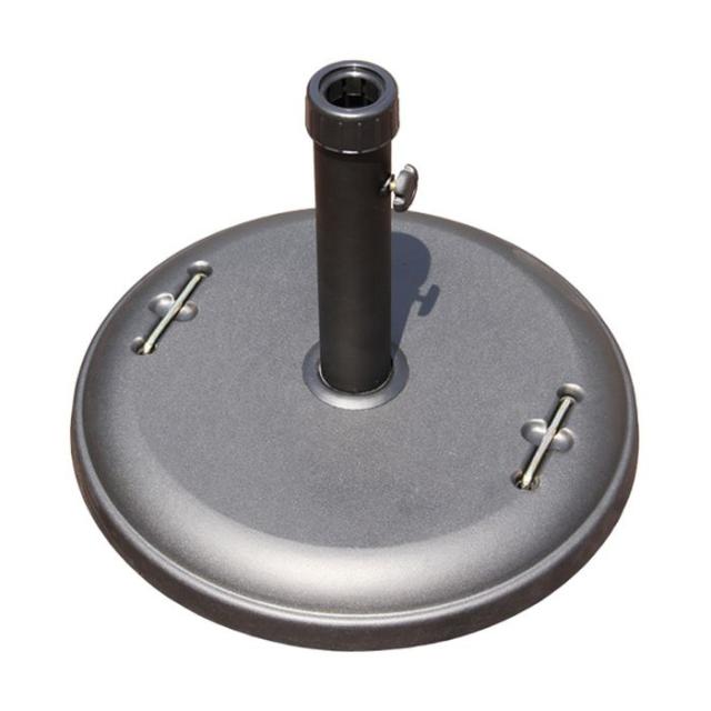 北海道・沖縄・離島配送不可 代引不可 パラソルベース 22kgタイプ パラソル使用時の必需品 様々なシーンで使用可能 2種類の口径キャップ パラソルの柄をしっかり支えます ホームテイスト SH-05-75818--BK---LF2の通販は 5,439円