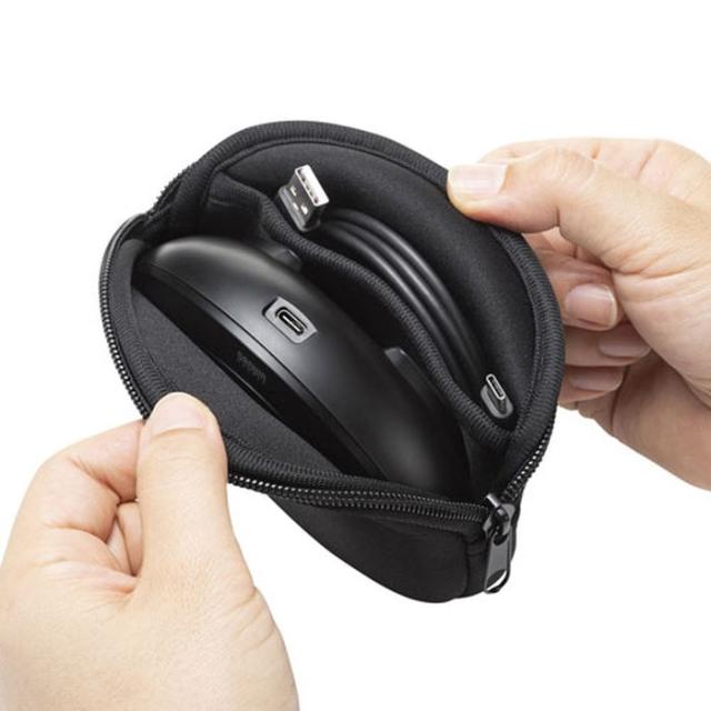 即納 代引不可 USBスピーカーフォン ポーチ付 高音質スピーカー搭載 高感度マイクユニット採用 通話 音楽再生 WEB会議 コンパクト サンワサプライ MM-MC36_8