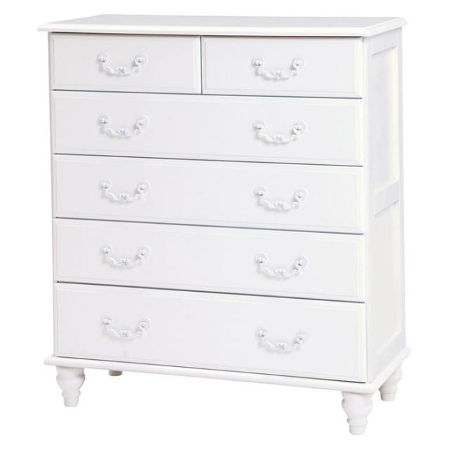 北海道・沖縄・離島配送不可 代引不可 ワイドチェスト 5段 チェスト たんす 整理ダンス 収納ダンス 引き出し シンプル おしゃれ インテリア 家具 ホワイト HAGIHARA 2101843300の通販は