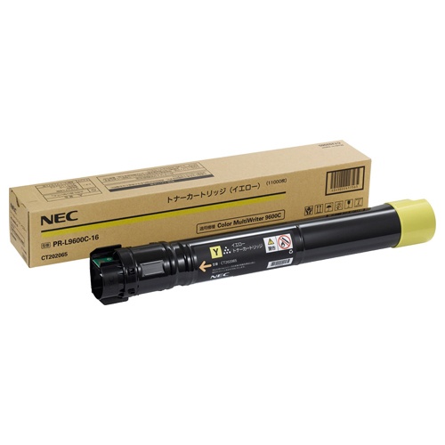 NEC PR-L9600C-16 イエロートナーカートリッジ 楽天市場】【国産再生品】PR-L9600C-16 イエロー トナーカートリッジ