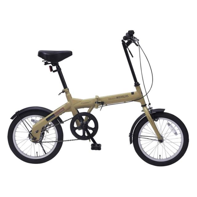 本州 離島除く のみ配送可 代引不可 自転車 折りたたみ自転車 16インチ 折りたたみ 折り畳み 折畳 街乗りやレジャーに最適 カフェ Mypallの通販はau Pay マーケット やるcan