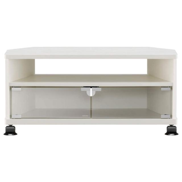 テレビ台 〜32V型対応 KAD series ハーフオープン ホワイト 木目 テレビラック TV台 TVラック AVラック Swing AS-KAD740-Wの通販は 9,029円