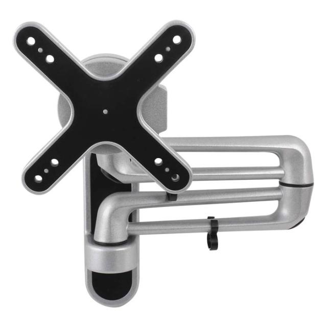 小型モニターアーム 壁掛けタイプ 13〜32V型 シルバー テレビ壁掛け金具 テレビ TV 壁掛け Swing ARM-003