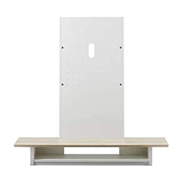 沖縄・離島配送不可 代引不可 壁寄せテレビラック 40〜65V型対応 壁寄せラック ナチュラル木目 テレビラック TV台 TVラック AVラック W1200ｘD330ｘH1160mm Swing AS-WG1200-NA