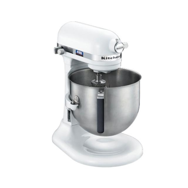 沖縄・離島配送不可 代引不可 ミキサー アームリフト式ミキサー スタンドミキサー 静粛性の高いDCモーター採用 オール金属製ギアユニット搭載 最新のフィードバックコントロール ホワイト FMI エフエムアイ KSM7WH