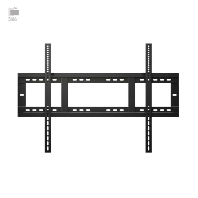 テレビ ディスプレイ モニター 壁掛金具 WALL FIT MOUNT 65〜100型 Swing STD-007-BK