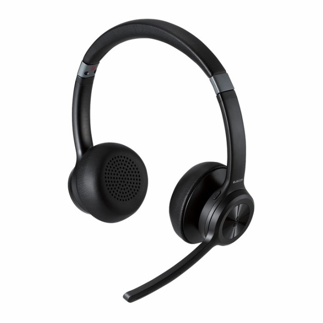 代引不可 ワイヤレスヘッドホン Bluetooth 5.0 マイク付き ブラック エレコム LBT-HSOH20BK