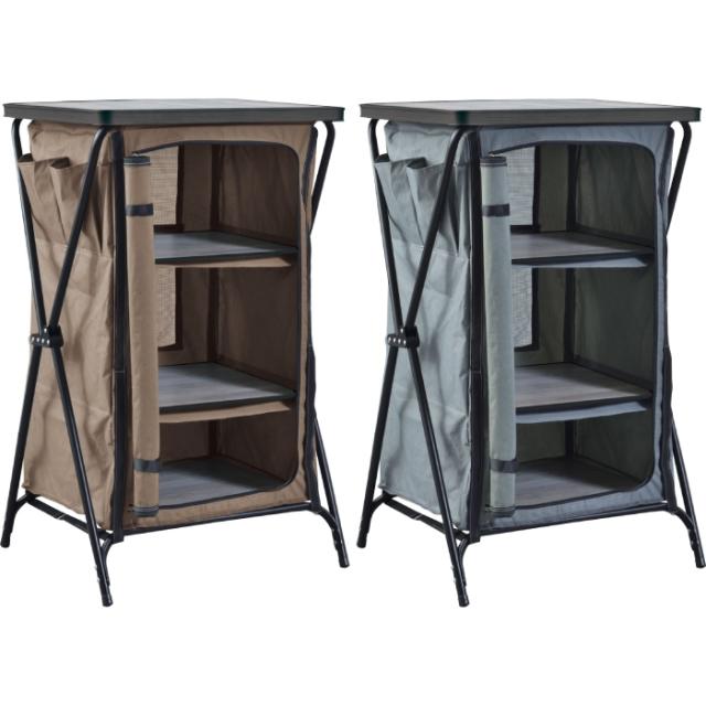 北海道・沖縄・離島配送不可 代引不可 フォールディングキャビネット3Ｄ 家具 インテリア 収納 東谷 OLC-627の通販は 5,923円