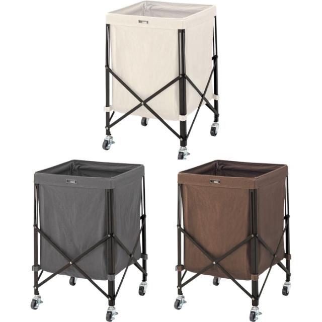 北海道・沖縄・離島配送不可 代引不可 フォールディングバスケットワゴン 家具 インテリア 東谷 MIP-74の通販は 5,072円