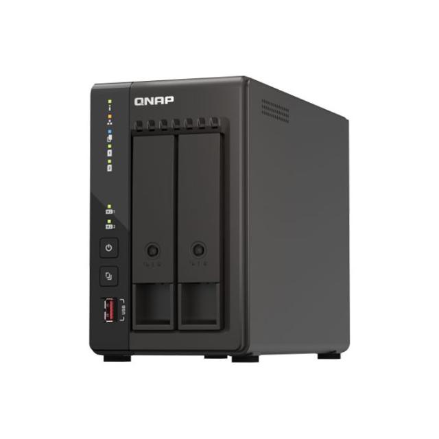 沖縄・離島配送不可 代引不可 QNAP キューナップ デュアル2.5GbE 8GB RAM 2ベイ NAS TS-253E-8G QNAP QNA-TS-253E