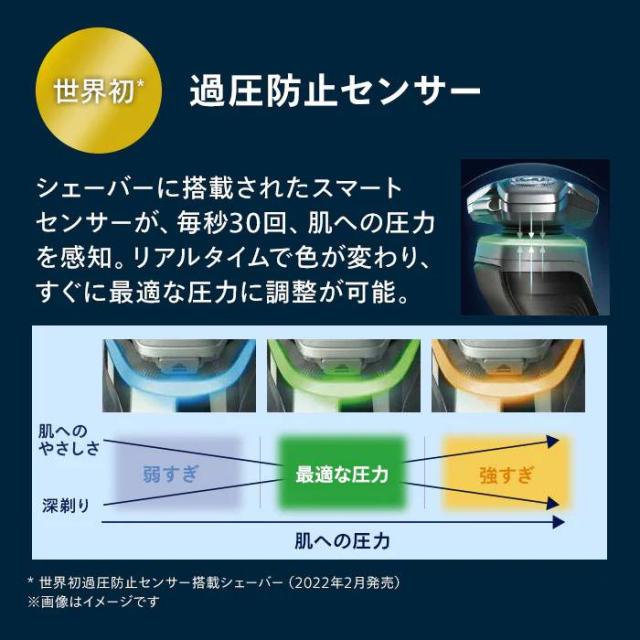 シェーバー 回転式 S9000シリーズ メンズシェーバー 深剃りでも肌の負担を防ぐ 過圧防止センサー フィリップス S9985/50 シェーバー 回転式 S9000シリーズ メンズシェーバー 深剃りでも肌の