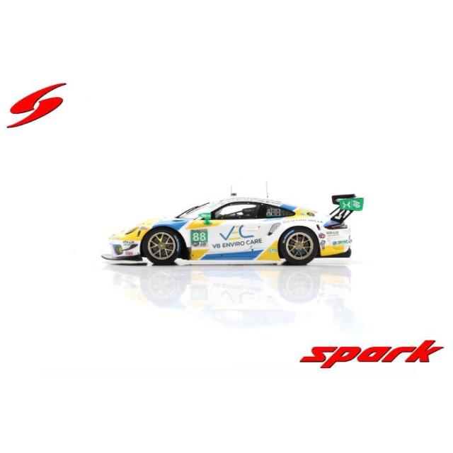 スパーク ナショナルモデル 1/43 ポルシェ 911 GT3R 2021 デイトナ24H #88 R.フェリオル/E.バンバー/K.レッグ/C.ニールセン Spark Japan US285