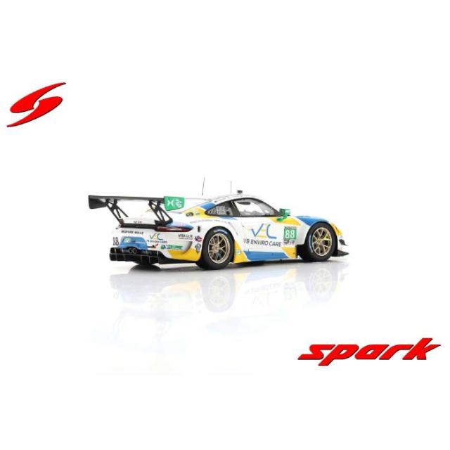 スパーク ナショナルモデル 1/43 ポルシェ 911 GT3R 2021 デイトナ24H #88 R.フェリオル/E.バンバー/K.レッグ/C.ニールセン Spark Japan US285