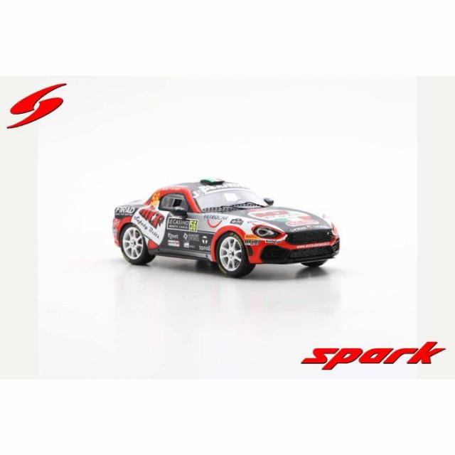 スパーク 1/43 Abarth 124 ラリー RGT No.56 2019 WRC ラリー