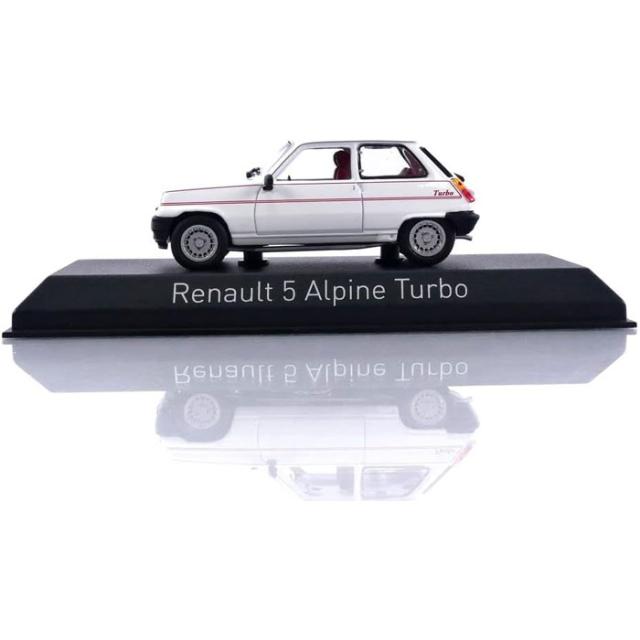 ノレブ 1/43 ルノー 5 アルピーヌ ターボ 1983 ホワイト 模型 ミニカー