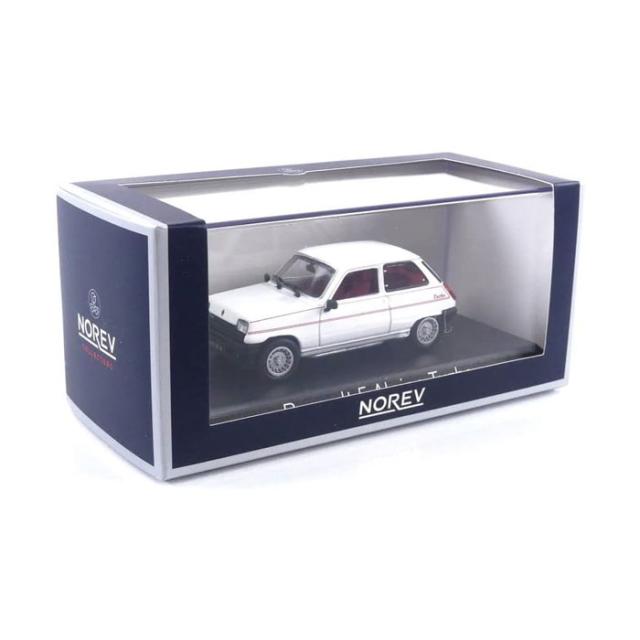 ノレブ 1/43 ルノー 5 アルピーヌ ターボ 1983 ホワイト 模型 ミニカー