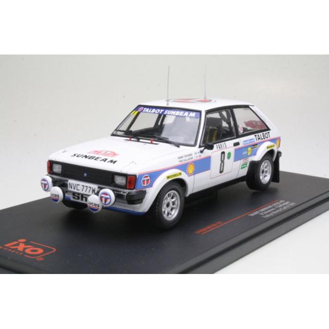 IXO イクソ 1/24 タルボ サンビーム ロータス 1981年モンテカルロ #8 H.Toivonen/F.Gallagher 模型 ミニカー 24RAL023B