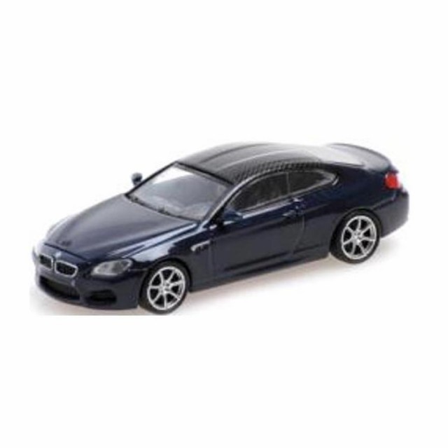 ミニチャンプス 1/87 BMW M6 クーペ 2015 ブルーメタリック  模型 ミニカー 車 コレクション 870027302の通販は 5,684円