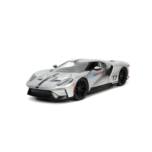 JADA TOYS 1/24 2017 フォード GT キャンディシルバー  模型 ミニカー 車 コレクション JADA33857 5,377円