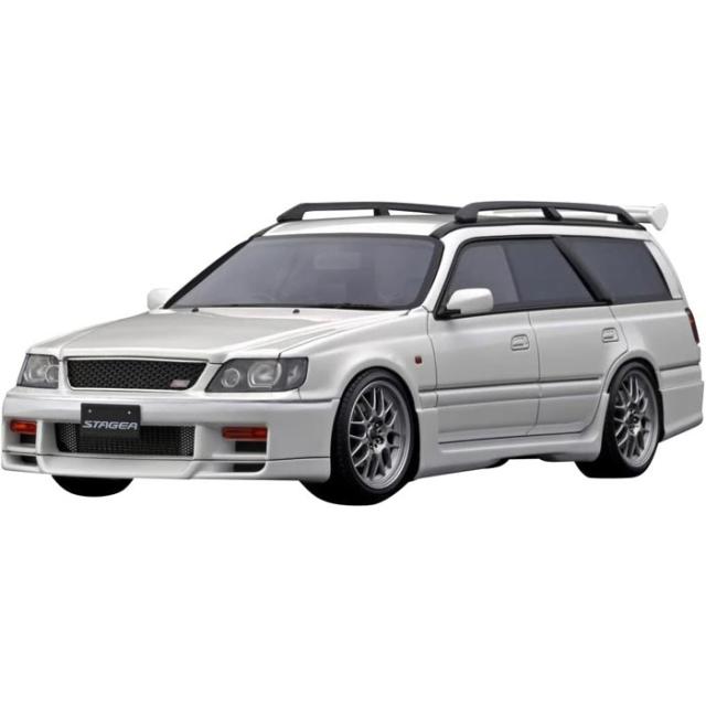 IGモデル 1/18 Nissan STAGEA 260RS WGNC34 Pearl White 模型 ミニカー 車 コレクション ティーケー・カンパニー IG2885_2