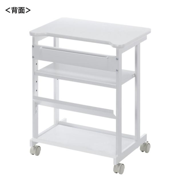 代引不可 ドットプリンタスタンド プリンタースタンド コピー機 幅600×奥行き420mmホワイト 事務用品 オフィス サンワサプライ LPS-602_1