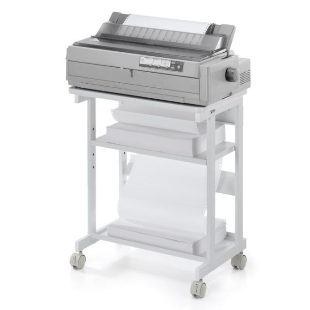 代引不可 ドットプリンタスタンド プリンタースタンド コピー機 幅600×奥行き420mmホワイト 事務用品 オフィス サンワサプライ LPS-602_3