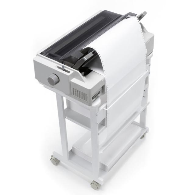 代引不可 ドットプリンタスタンド プリンタースタンド コピー機 幅600×奥行き420mmホワイト 事務用品 オフィス サンワサプライ LPS-602_5