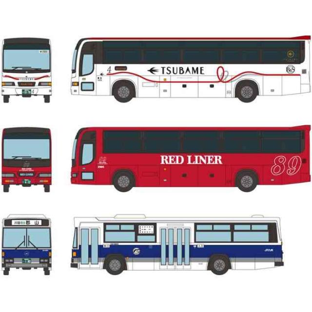 ザ バスコレクション JR九州バス設立20周年記念3台セット 鉄道模型 N