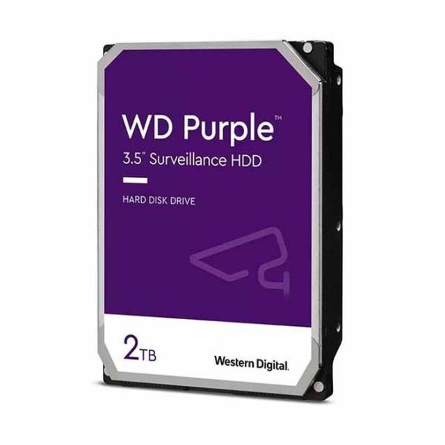 沖縄・離島配送不可 代引不可 ウエスタンデジタル WD Purple 内蔵 HDD ハードディスク 2TB CMR 3.5インチ SATA キャッシュ64MB 監視システム Western Digital WDC-WD23PURZの通販は