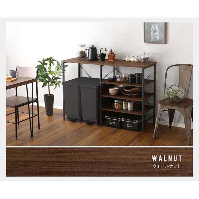 ヴィンテージごみ箱上キッチンカウンター120cm幅 ヴィンテージごみ箱上キッチンカウンター120cm幅 ホームテイスト 食器