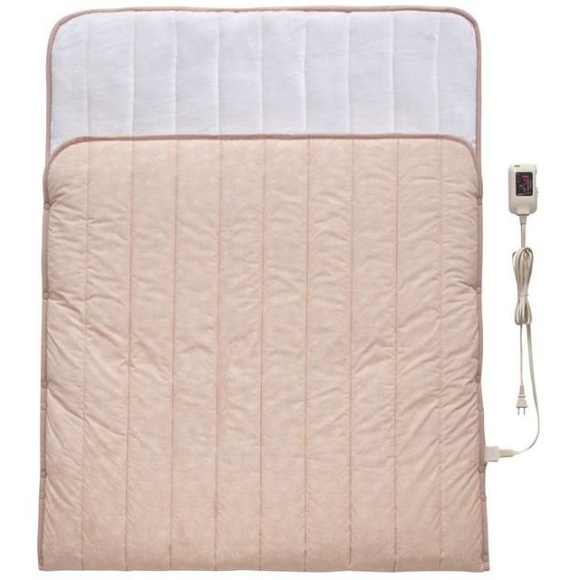 あったか足入れ布団 ロング 暖房器具 ホットマット 約100×230cm 80W ベージュ sugibo SB-AML906(B)