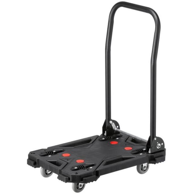 即納 代引不可 取っ手つき台車 小 折りたたみ 連結可能 移動 荷物 積荷 キャスター サンワサプライ CART-FA8HBKの通販は 6,786円