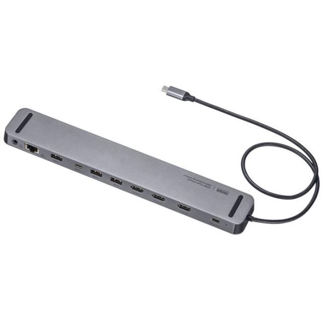 即納 代引不可 USB Type-C ドッキングステーション HDMI×3画面出力対応 モニター ディスプレイ 周辺機器 サンワサプライ USB-CVDK13