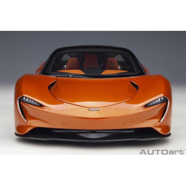 AUTOart 1/18 マクラーレン スピードテール メタリック・オレンジ