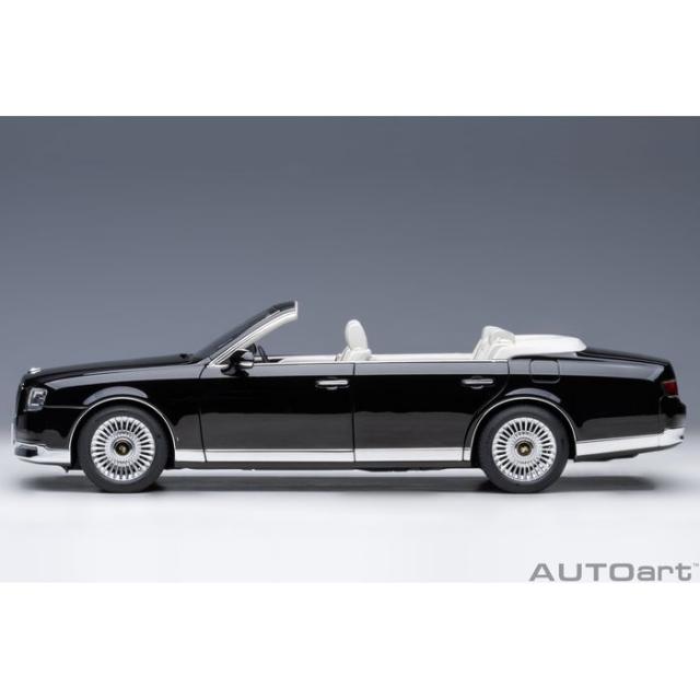 AUTOart 1/18 トヨタ センチュリー オープンカー 神威 かむい エターナルブラック ミニカー 模型 オートアート 79531_2