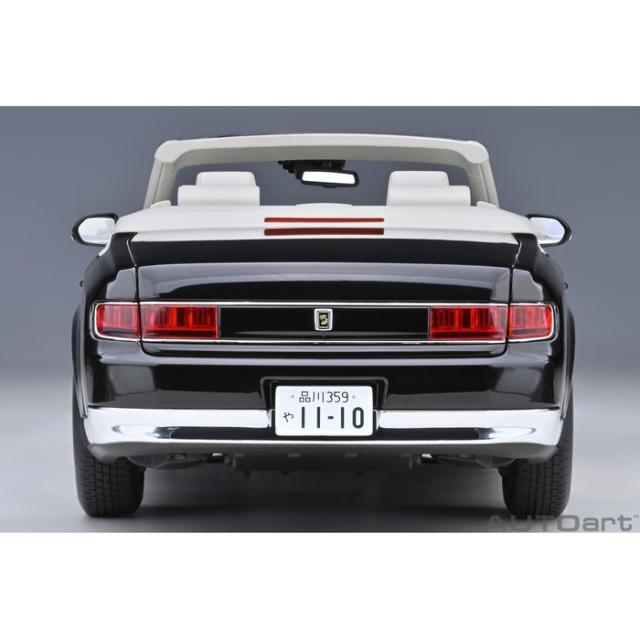 AUTOart 1/18 トヨタ センチュリー オープンカー 神威 かむい エターナルブラック ミニカー 模型 オートアート 79531_4