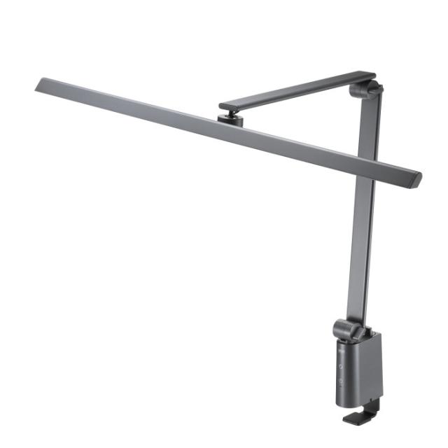 即納 代引不可 SANWA SUPPLY クランプ固定式 LED デスクライト 照明 調光 幅80ｃｍ サンワサプライ LED-DESK2GM