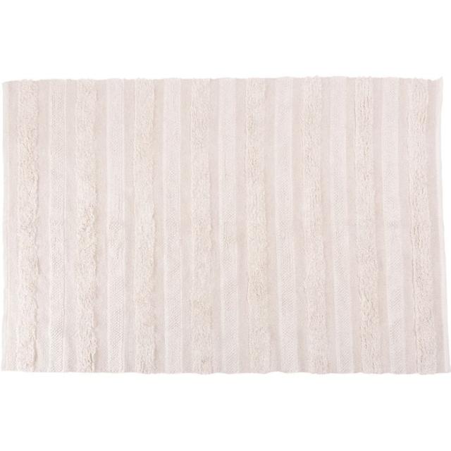 北海道・沖縄・離島配送不可 代引不可 マット ラグ ナチュラルコットン シャギー 130×190cm インテリア 家具 東谷 TTR-204A