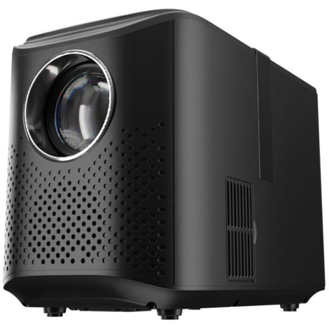 LEDプロジェクター4 ミラーレス （直射式投影型） ブラック エアリア MS-PJHD04BK