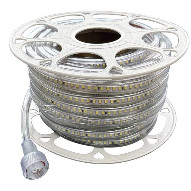 片面発行LEDロープライト 20m 照明 防犯 屋外 DIY  富士倉 FRL-W20M
