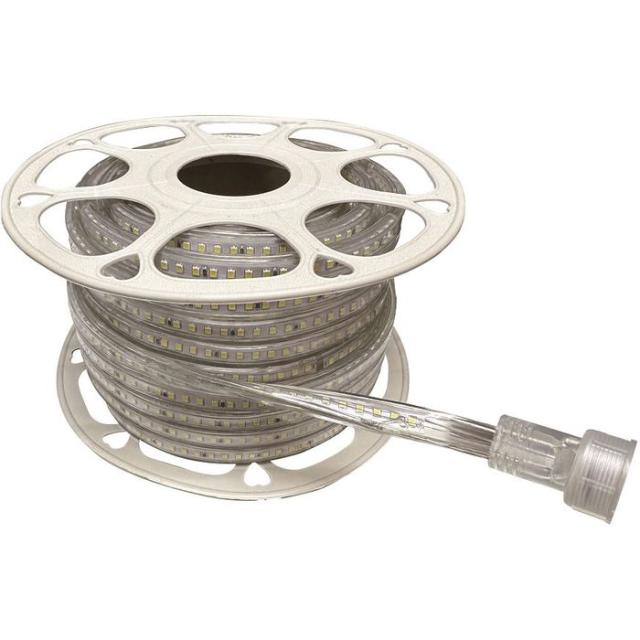 両面発光20ｍ　増設LEDロープライト 照明 防犯 屋外 DIY 富士倉 FRL-20GW-W